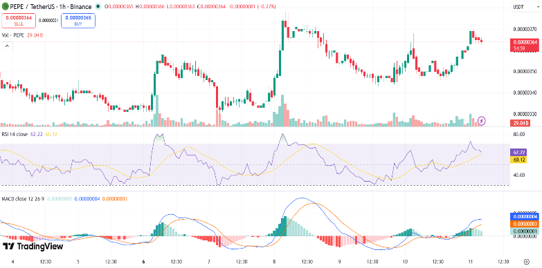 PEPE Price Chart 2% PEPE Price Chart 2%