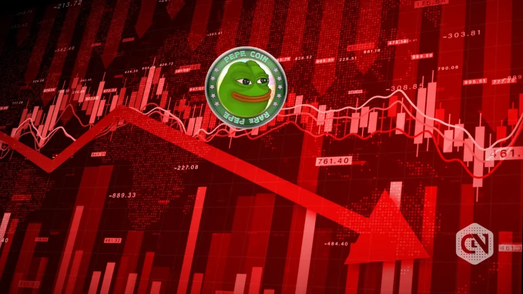 Pepe Price Falls by 5% on Low Volume and Whale Sales