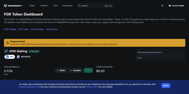 ShapeShift Crypto Exchange Review 2026