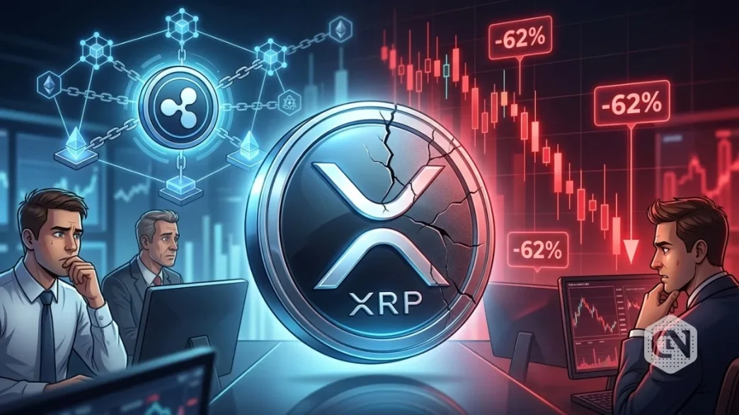 XRP Price Falls 62% From 2025 Peak Amid Ripple’s RLUSD Push