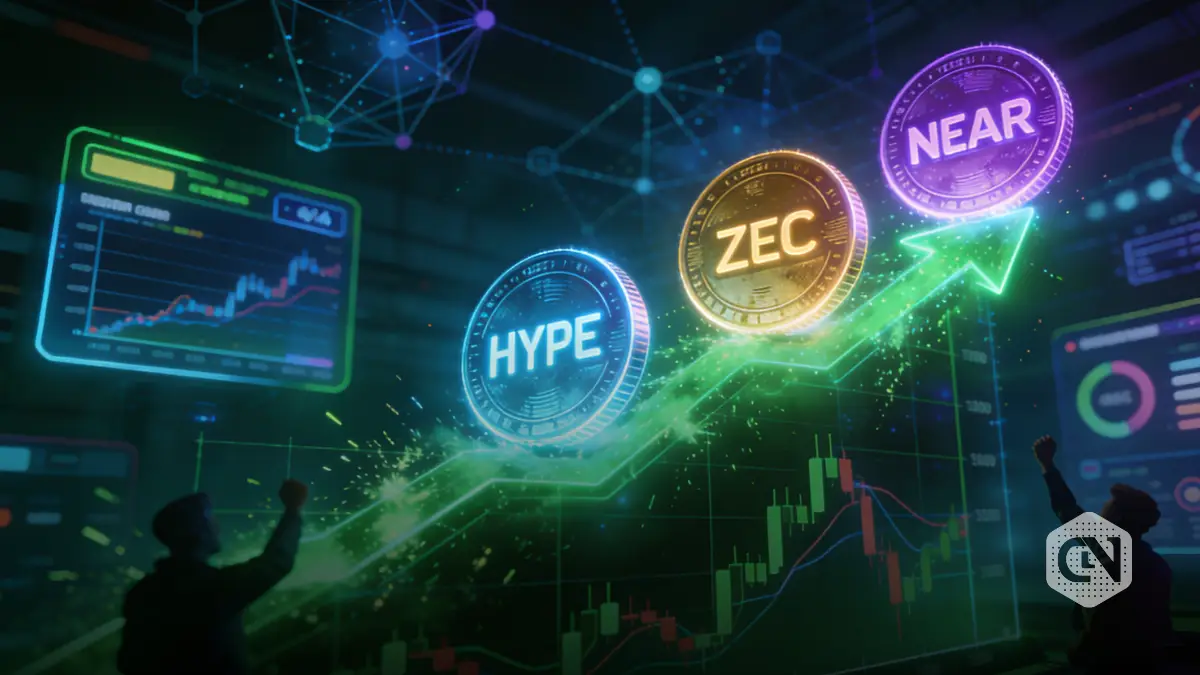 Altcoin Narrative Returns as HYPE, ZEC, NEAR Lead Market Gains