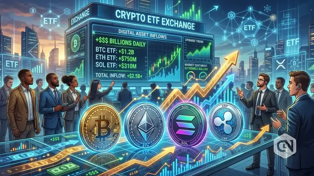 Crypto ETF Inflows Surge as Investor Confidence Grows