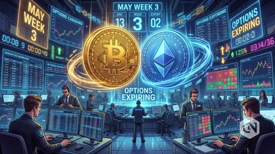 May Week 3 Bitcoin & Ethereum Options Set To Expire
