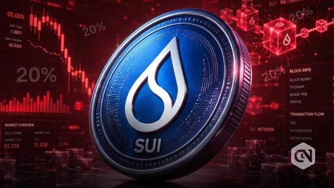 SUI Price Drops 20_ as Sui Network Suffers Two-Day Mainnet Outage