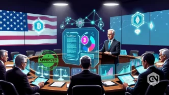 Senate Approves CLARITY Act in 15-9 Vote, BTC Soars 3%