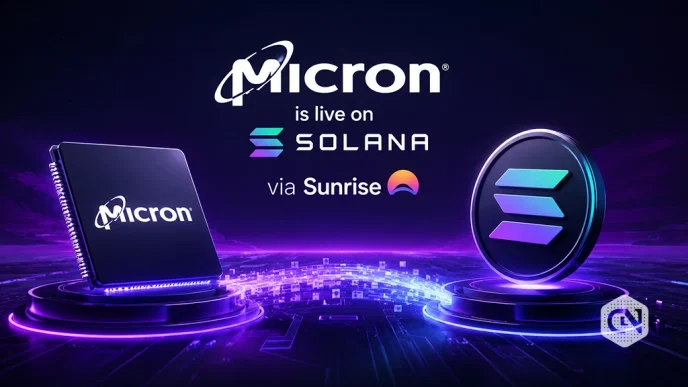 Micron Tech Tokenized Stock Goes Live on Solana via Sunrise