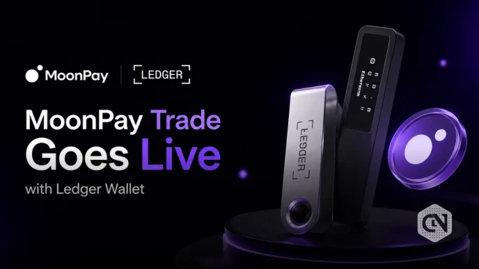 MoonPay Trade Launches in Ledger Wallet for Secure Swaps