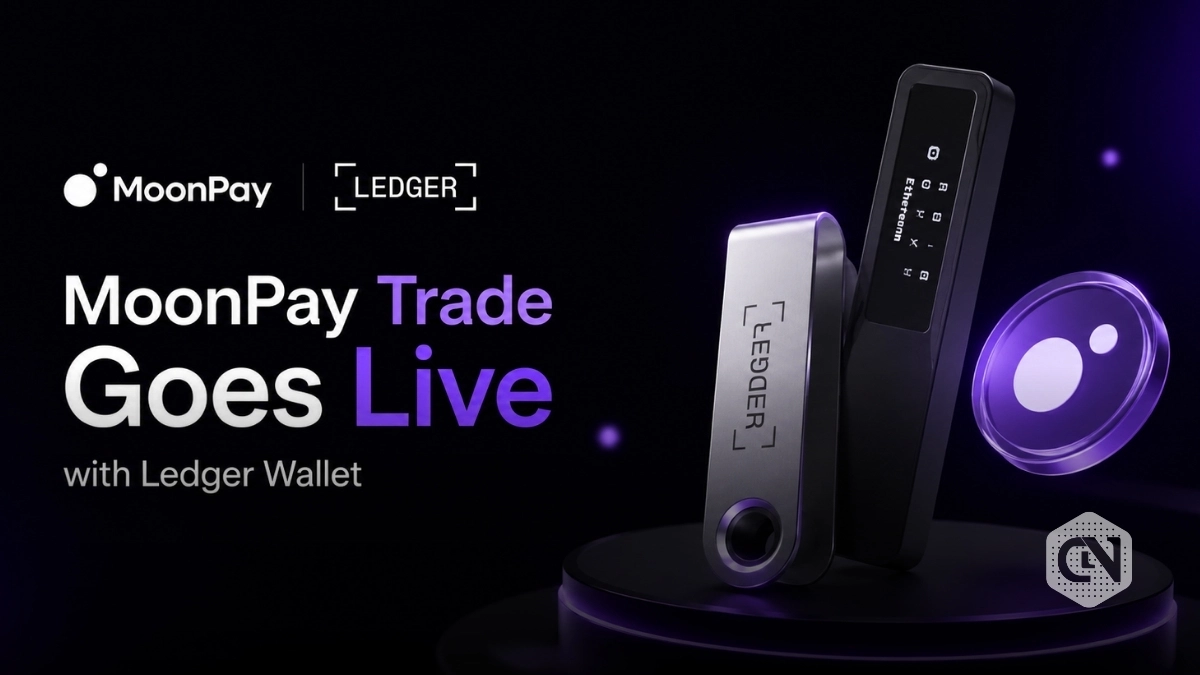 MoonPay Trade Launches in Ledger Wallet for Secure Swaps