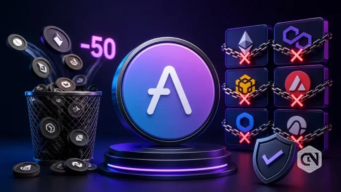 Aave Trims 50 Low-Adoption Assets and Winds Down Six Chains in Risk Overhaul