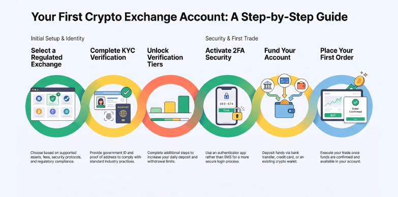 Getting started with crypto exchange