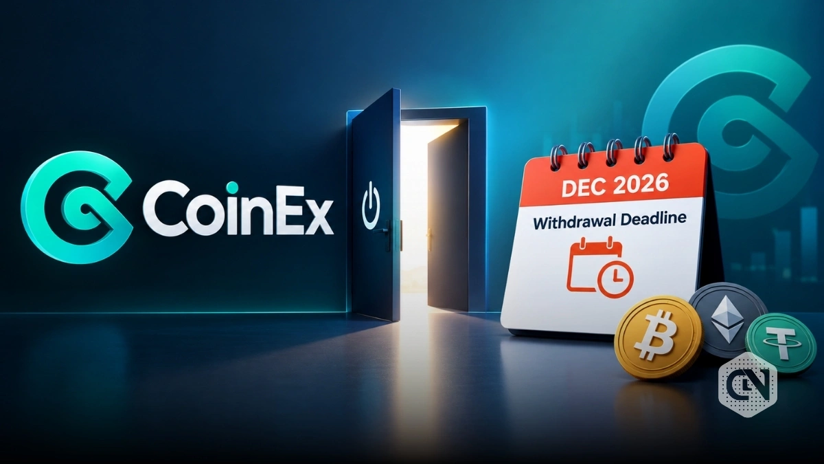 CoinEx to Shut Down After Nine Years, Sets December 2026 Withdrawal Deadline