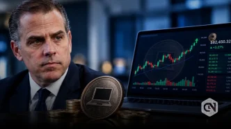 Hunter Biden Responds to LAPTOP Crash as Token Plunges Up to 99